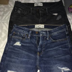 2 Abercrombie jeans shorts